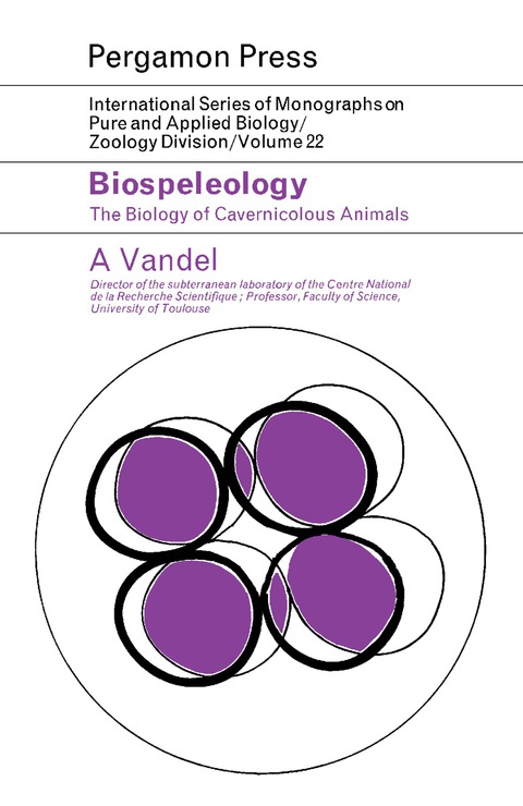 Cover image for book Biospeleology