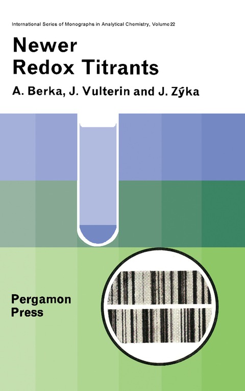 Cover image for book Newer Redox Titrants