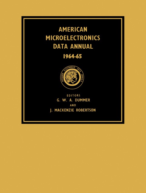 Cover image for book American Microelectronics Data Annual 1964–65