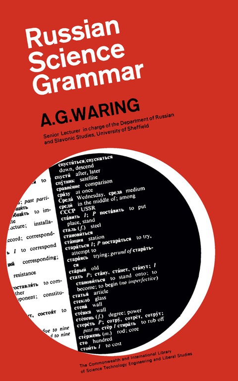 Cover image for book Russian Science Grammar