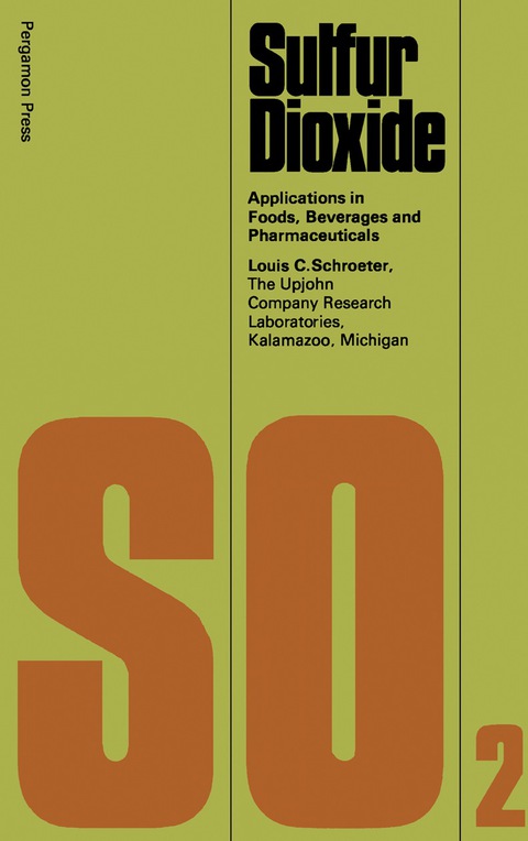 Cover image for book Sulfur Dioxide
