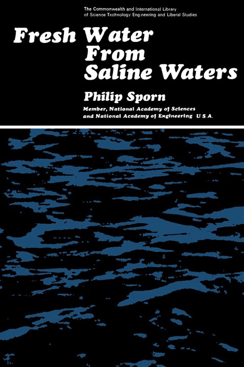 Cover image for book Fresh Water from Saline Waters