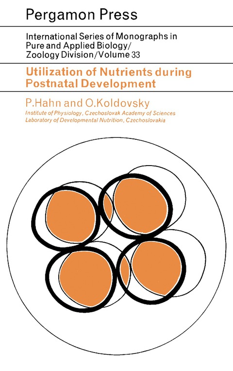 Cover image for book Utilization of Nutrients During Postnatal Development