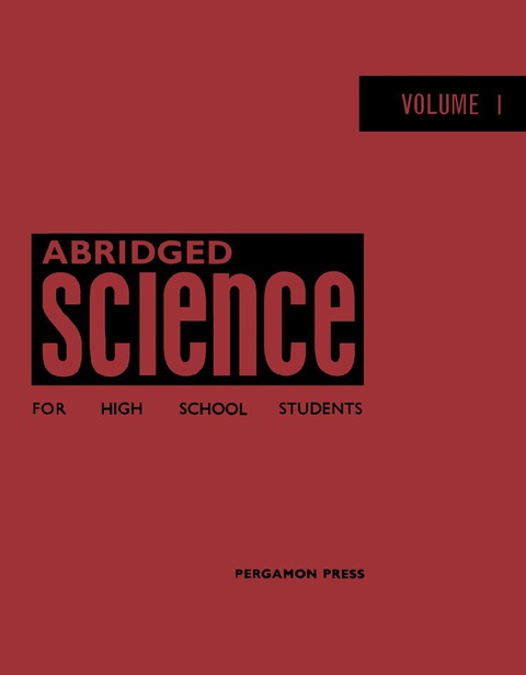 Cover image for book Abridged Science for High School Students