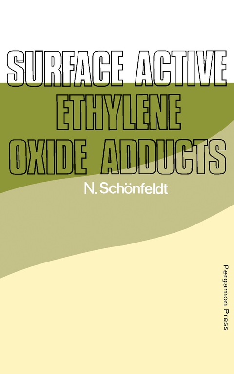 Cover image for book Surface Active Ethylene Oxide Adducts