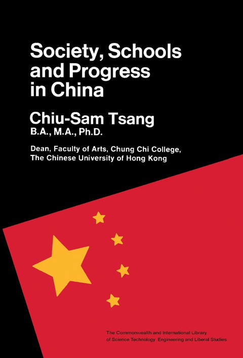 Cover image for book Society, Schools and Progress in China