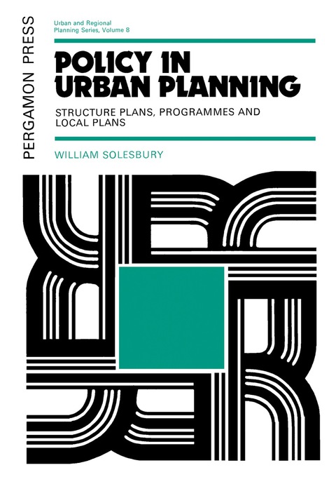 Cover image for book Policy in Urban Planning