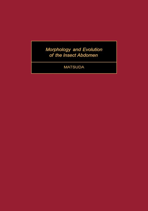Cover image for book Morphology and Evolution of the Insect Abdomen