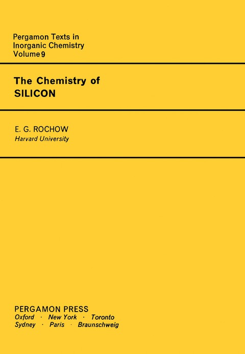 Cover image for book The Chemistry of Silicon