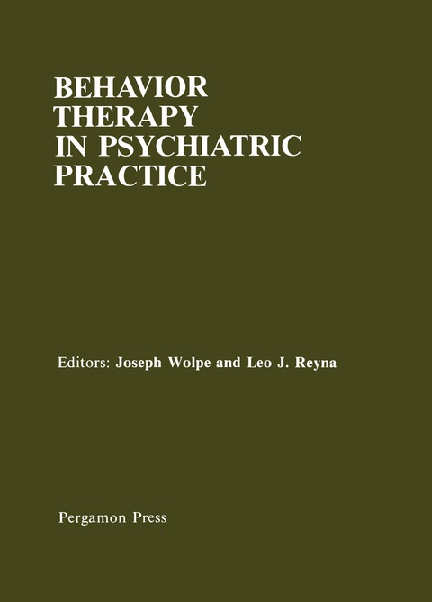 Cover image for book Behavior Therapy in Psychiatric Practice