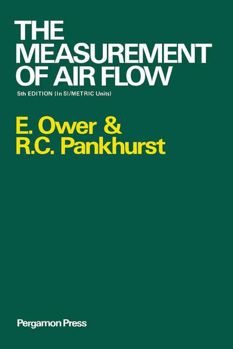 Cover image for book The Measurement of Air Flow