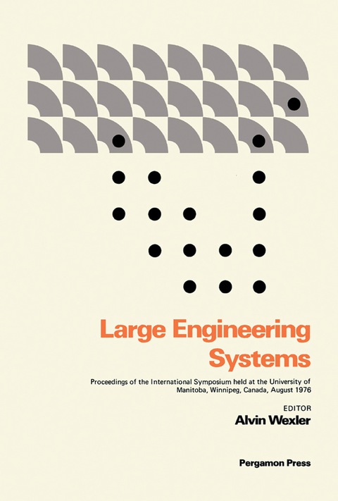 Cover image for book Large Engineering Systems