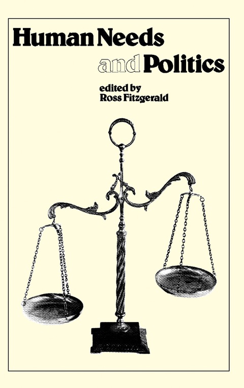 Cover image for book Human Needs and Politics