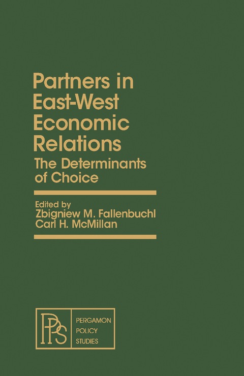 Cover image for book Partners in East-West Economic Relations