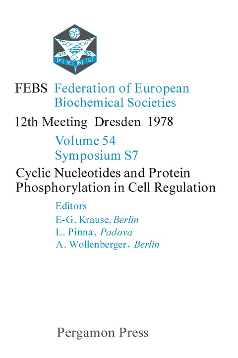 Cover image for book Cyclic Nucleotides and Protein Phosphorylation in Cell Regulation