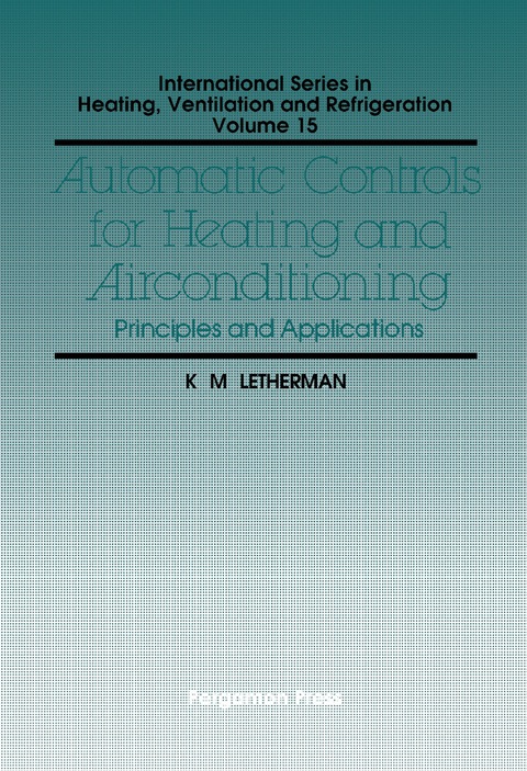 Cover image for book Automatic Controls for Heating and Air Conditioning