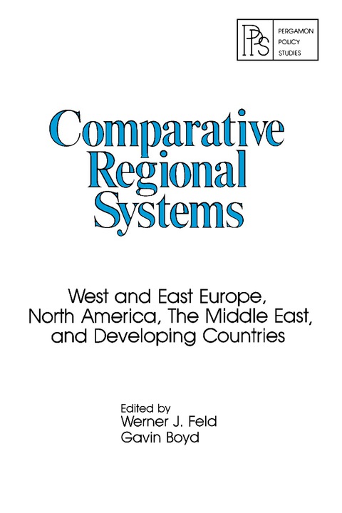 Cover image for book Comparative Regional Systems