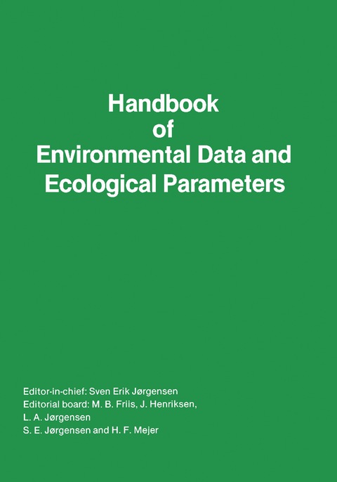 Cover image for book Handbook of Environmental Data and Ecological Parameters