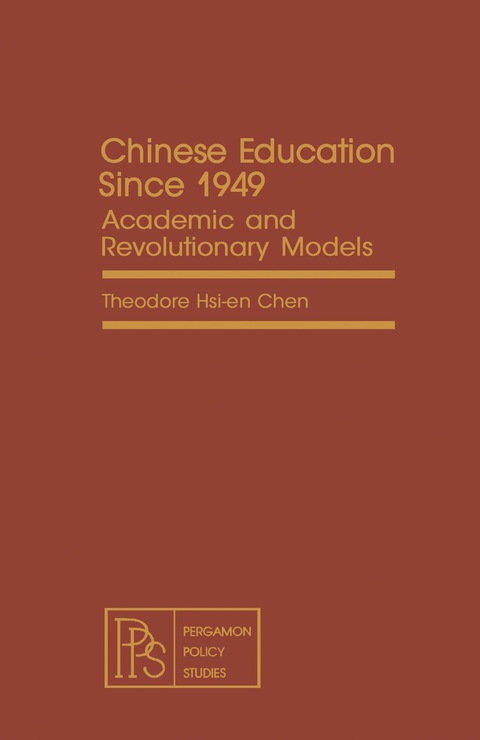 Cover image for book Chinese Education Since 1949