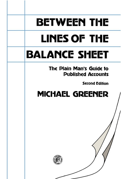 Cover image for book Between the Lines of the Balance Sheet