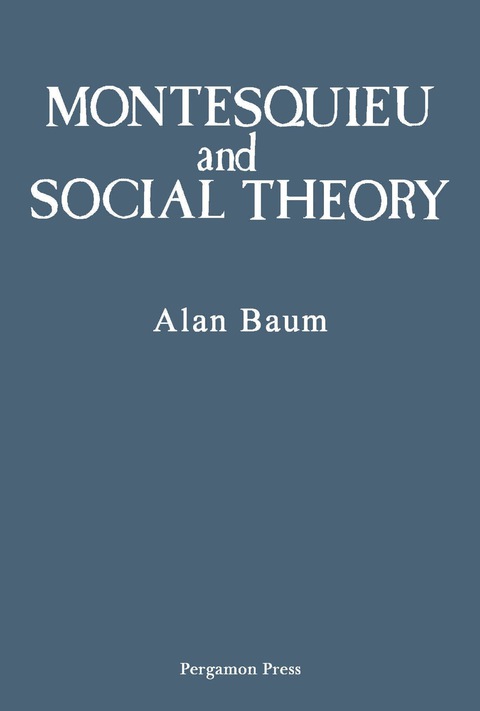 Montesquieu and Social Theory 