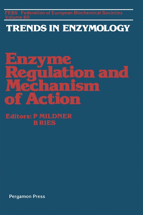 Cover image for book Enzyme Regulation and Mechanism of Action