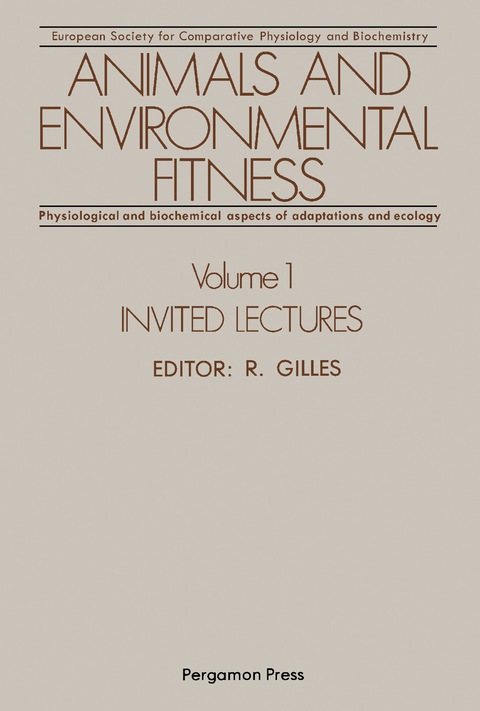 Cover image for book Animals and Environmental Fitness: Physiological and Biochemical Aspects of Adaptation and Ecology