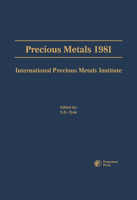 Cover image for book Precious Metals 1981