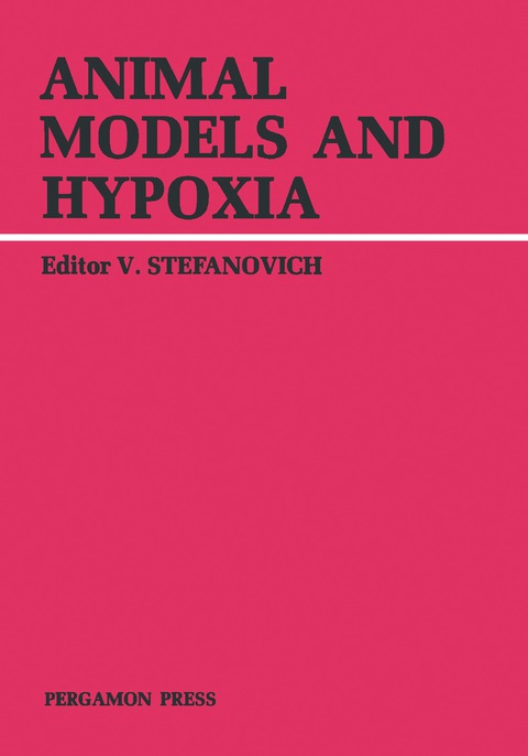 Cover image for book Animal Models and Hypoxia
