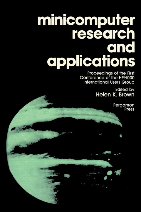 Cover image for book Minicomputer Research and Applications