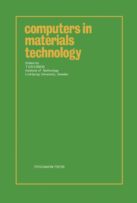Cover image for book Computers in Materials Technology