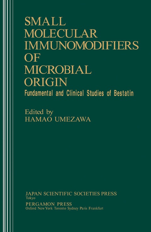 Cover image for book Small Molecular Immunomodifiers of Microbial Origin