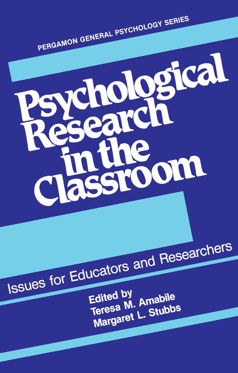 Cover image for book Psychological Research in the Classroom