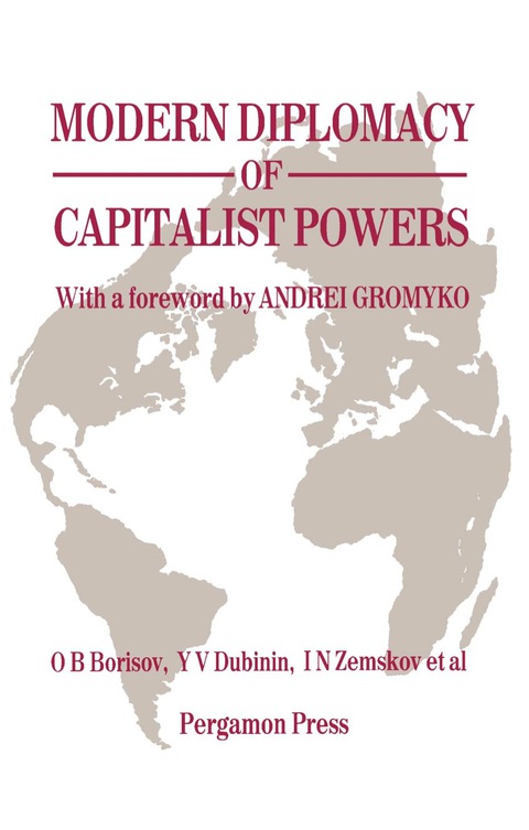 Cover image for book Modern Diplomacy of Capitalist Powers