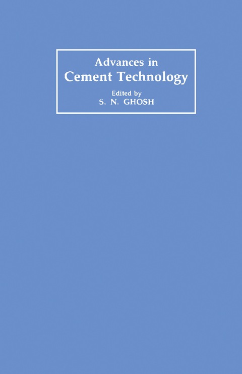 Cover image for book Advances in Cement Technology