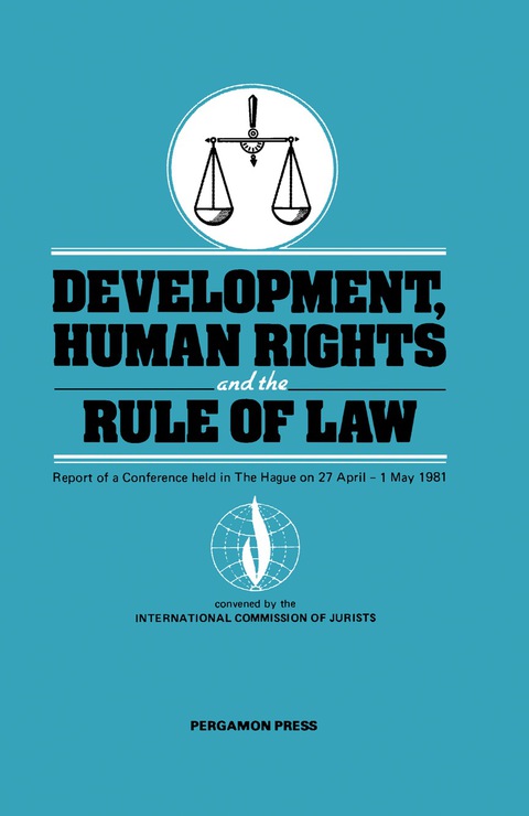 Cover image for book Development, Human Rights and the Rule of Law