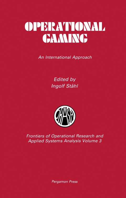 Cover image for book Operational Gaming