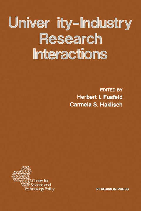 Cover image for book University-Industry Research Interactions