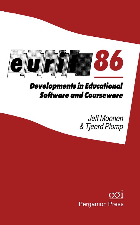 Cover image for book Eurit 86: Developments in Educational Software and Courseware
