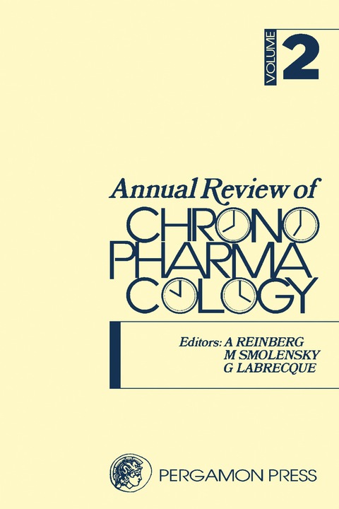Cover image for book Annual Review of Chronopharmacology