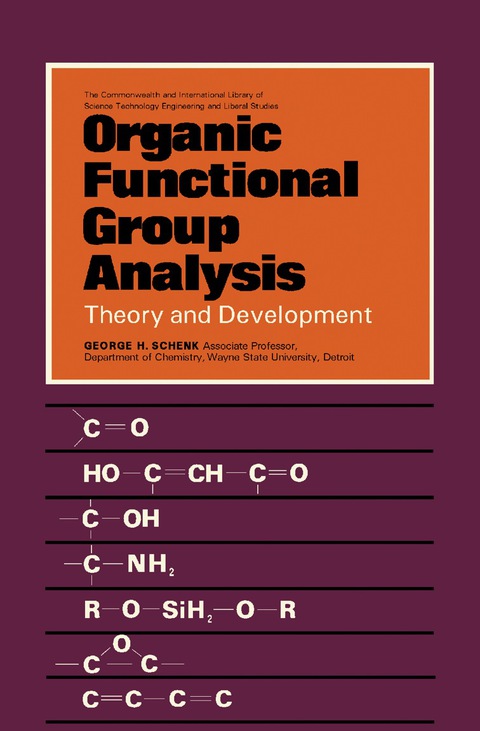 Cover image for book Organic Functional Group Analysis