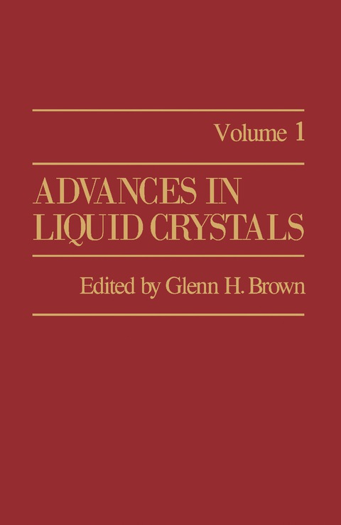 Cover image for book Advances in Liquid Crystals