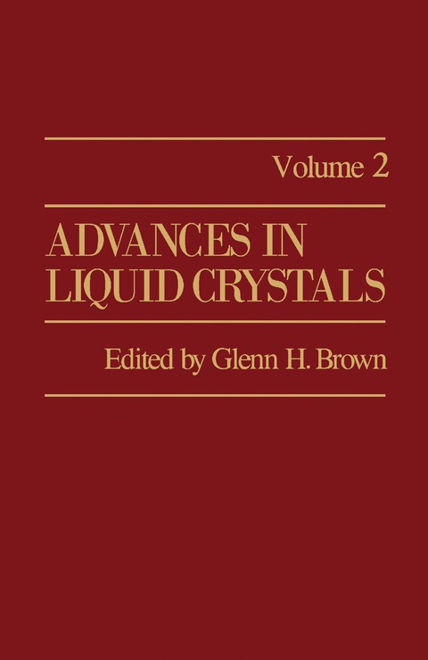 Cover image for book Advances in Liquid Crystals