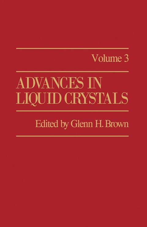 Cover image for book Advances in Liquid Crystals