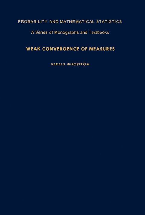 Cover image for book Weak Convergence of Measures