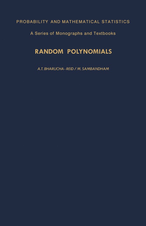 Cover image for book Random Polynomials