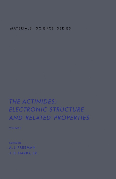 Cover image for book The Actinides