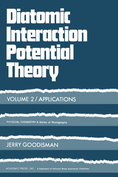 Cover image for book Diatomic Interaction Potential Theory
