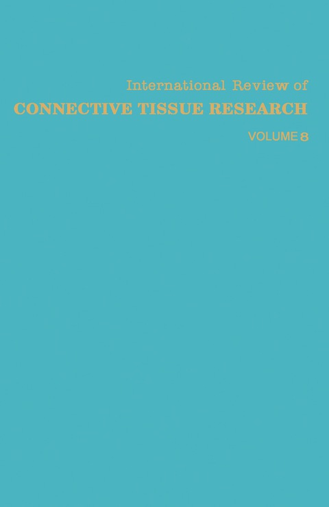 Cover image for book International Review of Connective Tissue Research
