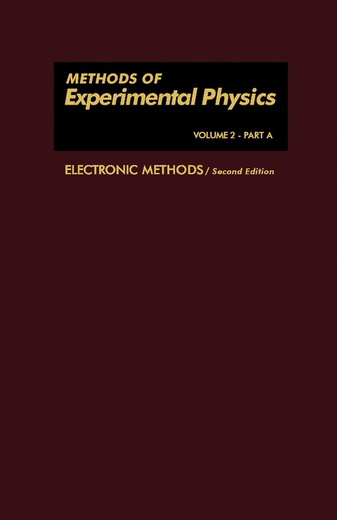 Cover image for book Electronic Methods